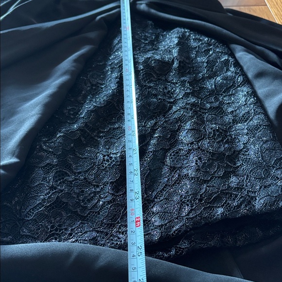 Italy Elegant Black Evening Gown les bourdelles des garcons size S - Picture 7 of 9